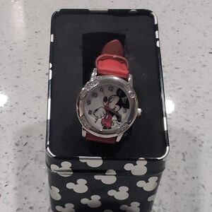 Red Mickey Mouse Watch